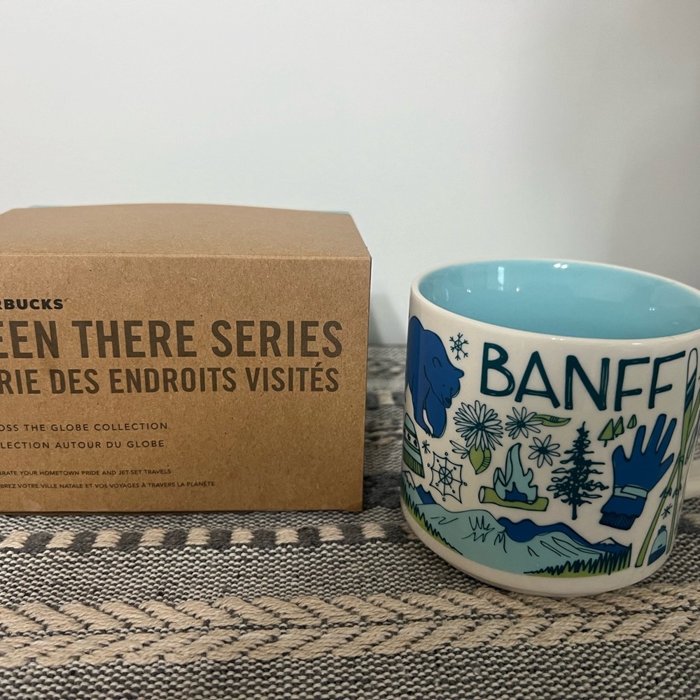 New in Box Banff Mug/ Coffee cup from Starbucks been there series!